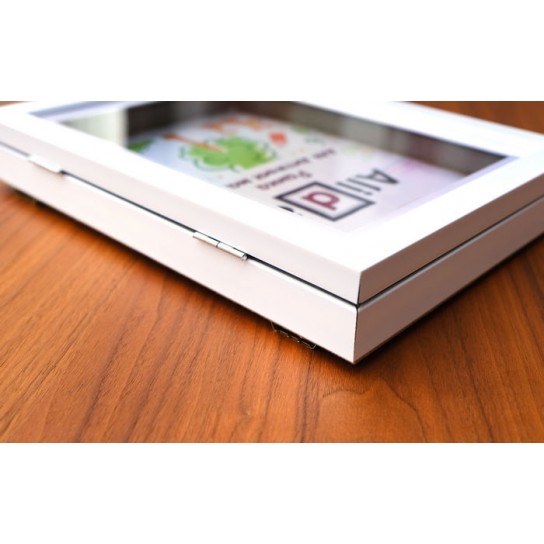 Рамка для детских рисунков белого цвета А4